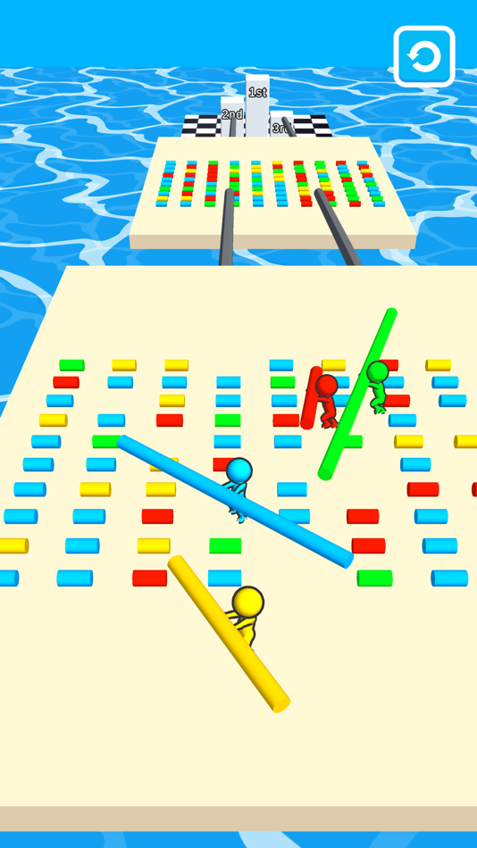 #1. Rails Race (iOS) By: Basement Apps, Inc.