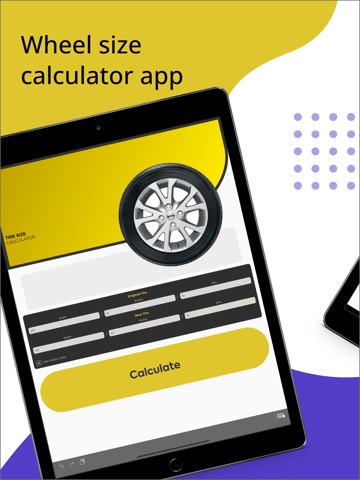 Tire Size Calculator - Upsizeのおすすめ画像1
