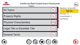 Game screenshot CA Real Estate Exam Flashcards apk