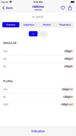 Game screenshot Estonian Verbs mod apk