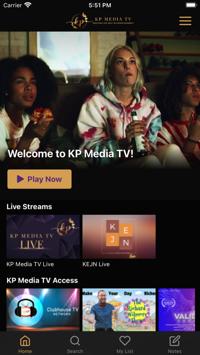 KP Media TV Screenshot