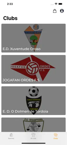 Screenshot 3 Sportec O Meu Club iphone