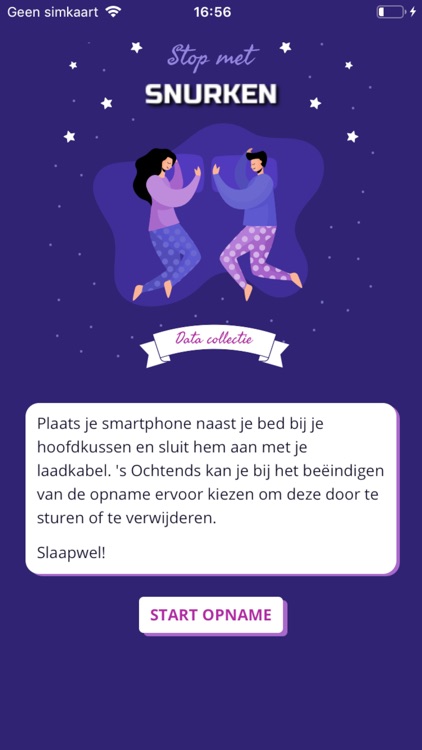 Stop met snurken