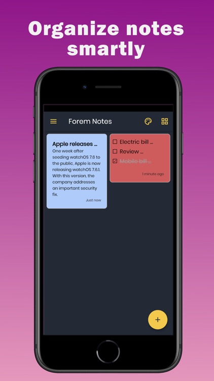 Forem Notes – Notes & lists