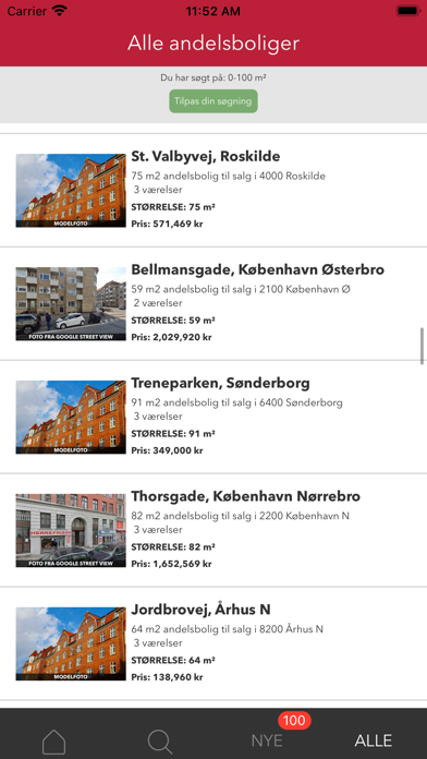Andelsbolig Appen Screenshot