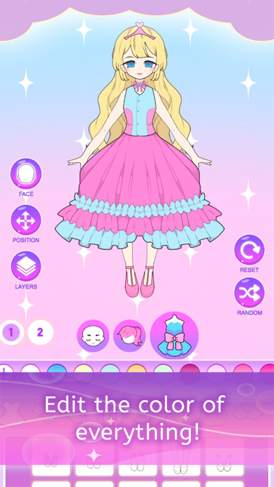 Princess Girl - Avatar Maker Screenshot