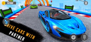 Muscle Car Stunts Mega Ramp 3D screenshot #4 for iPhone