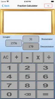 fraction pro calculator iphone screenshot 3