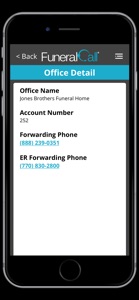 FuneralCall Answering Service screenshot #6 for iPhone