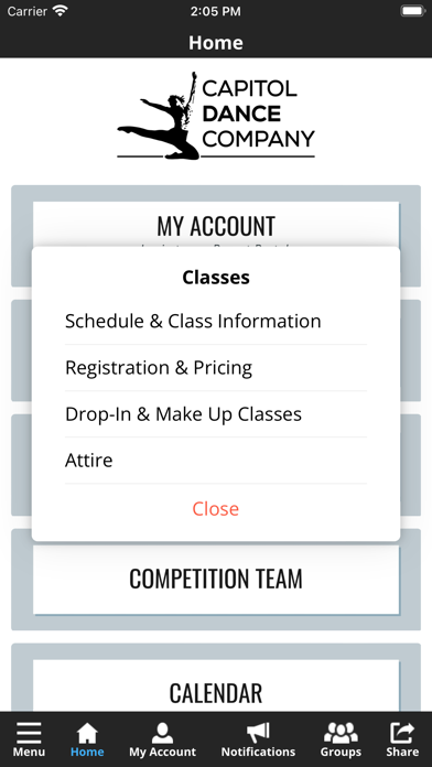Capitol Dance Company Screenshot