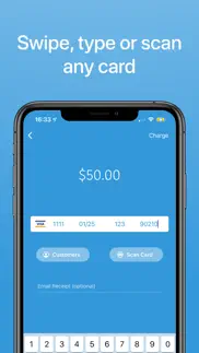 stripe payments by swipe iphone screenshot 2