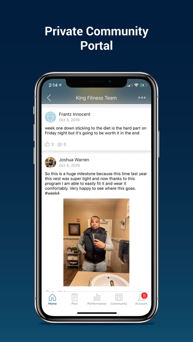 King Fitness Screenshot