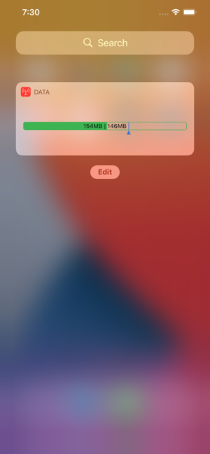 ‎Data Widget - 3g/4g/5g data Screenshot