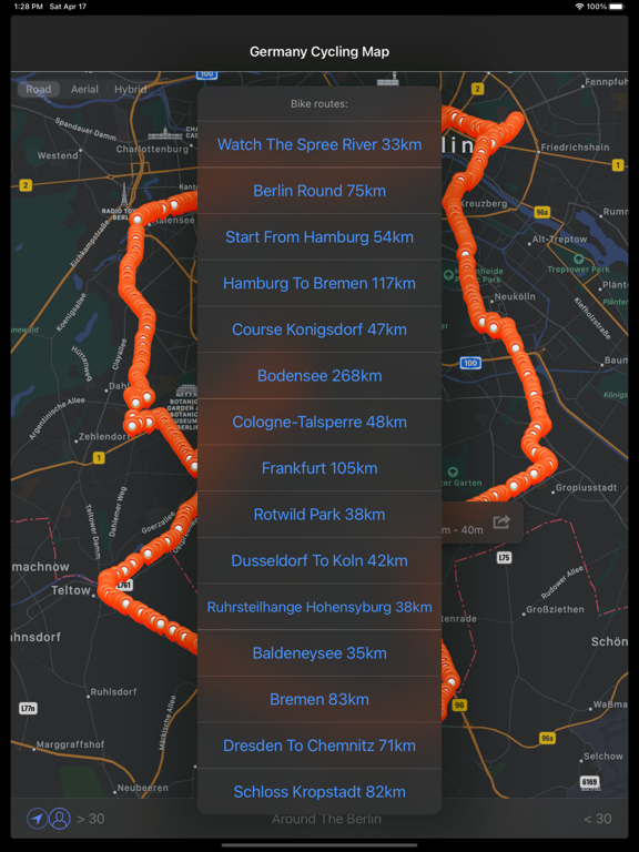 Screenshot #5 pour Germany Cycling Map