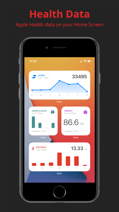 Stats - Health, Fitness Widget Screenshot