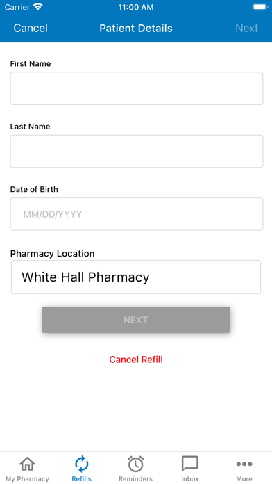 White Hall Pharmacy Screenshot