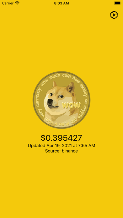 Dogemate - Dogecoin Tracker Screenshot