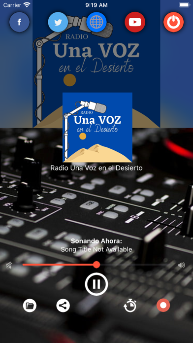 Radio Una Voz en el Desierto Screenshot
