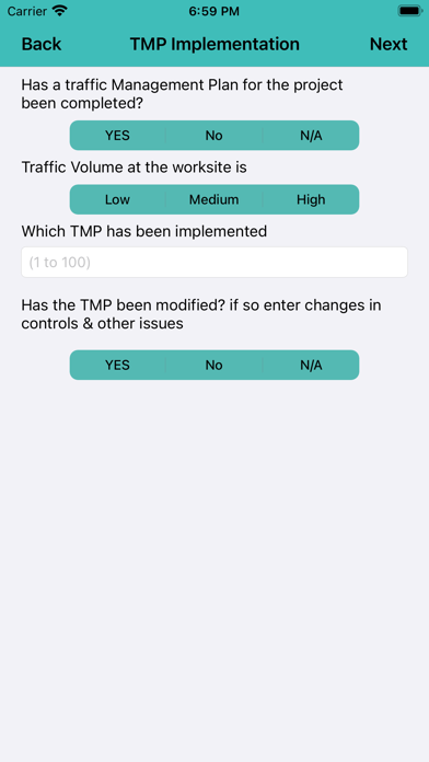 SITE RISK ASSESSMENT Screenshot