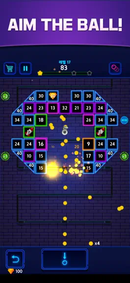 Game screenshot Bricks Breaker Color mod apk