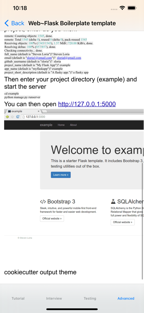 Tutorial for Python screenshot 3