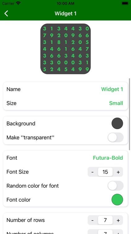 123: numbers animated widget