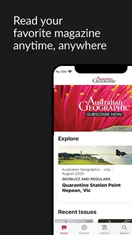 Game screenshot Australian Geographic Magazine apk