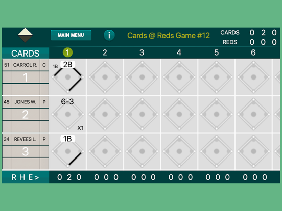Screenshot #6 pour Play Ball Scorebook