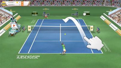 Tennis Mania Mobile Screenshot