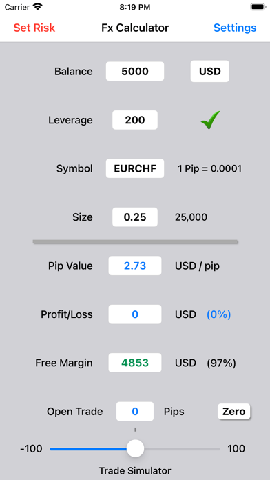 Forex Trade Calculatorのおすすめ画像8