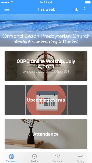 Ormond Beach Presbyterian Screenshot