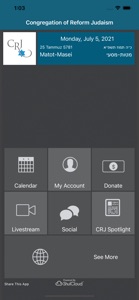 Congregation of Reform Judaism screenshot #1 for iPhone