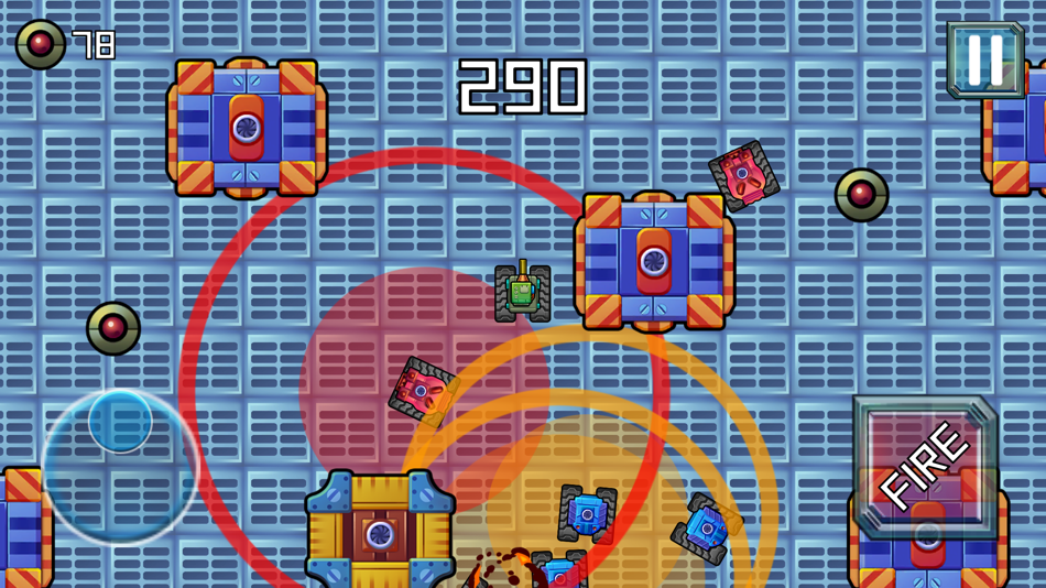 #5. Terrible Tanks (iOS) 由: Adknown