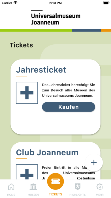Museum Joanneum App Screenshot