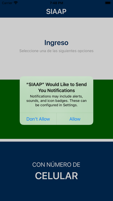 SIAAP Screenshot
