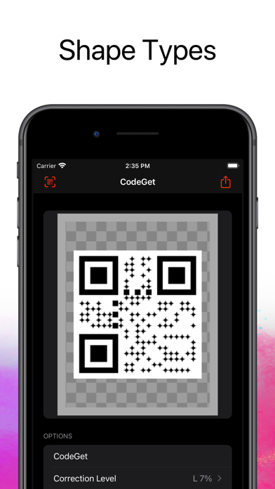 Screenshot #2 pour CodeGet Qr Code Generator