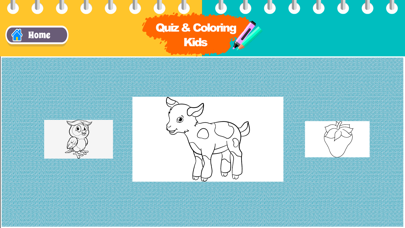 Quiz & Coloring book Screenshot