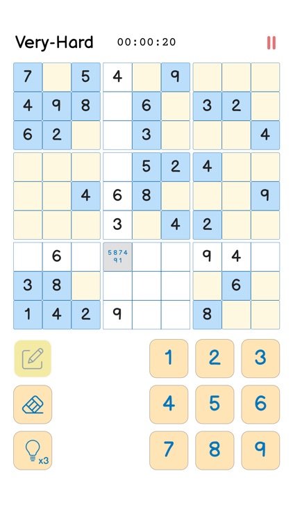 Sudoku - Puzzle Grids screenshot-4