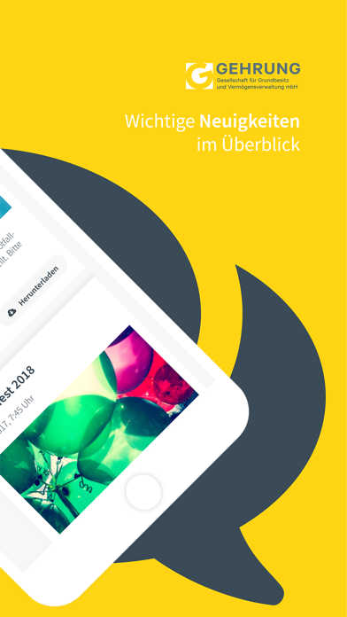 Gehrung Hausverwaltung Screenshot