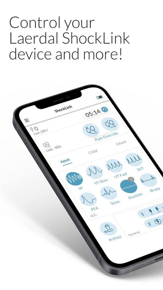 #1. ShockLink (iOS) 由: Laerdal Medical AS