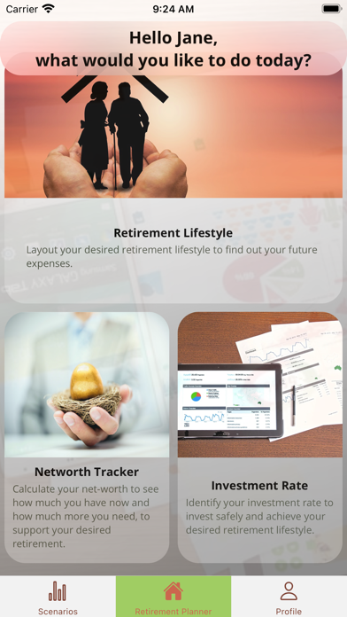 Screenshot #1 pour Retirement Planner