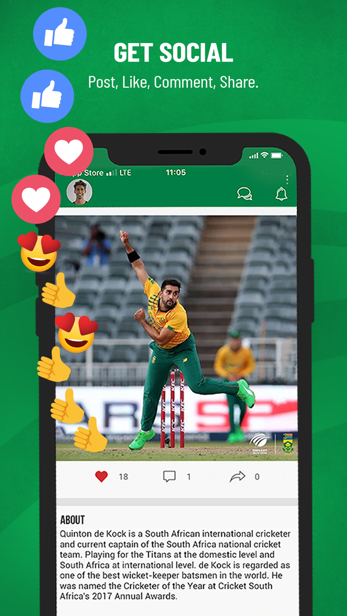 Cricket South Africa App