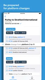 train times uk journey planner iphone screenshot 3