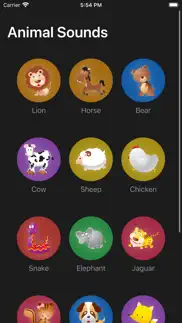 animal sounds for baby & kids iphone screenshot 3