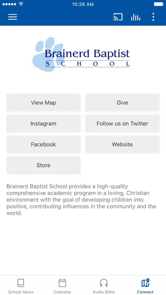 #3. Brainerd Baptist School (iOS) بواسطة: Brainerd Baptist School