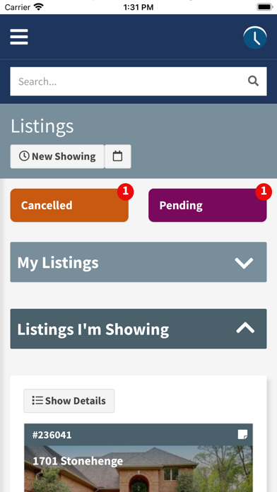 LOCALshowings Screenshot
