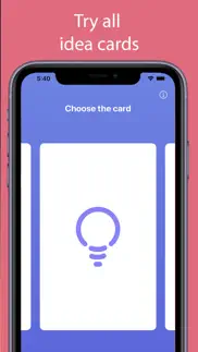 idea cards for brainstorming iphone screenshot 2