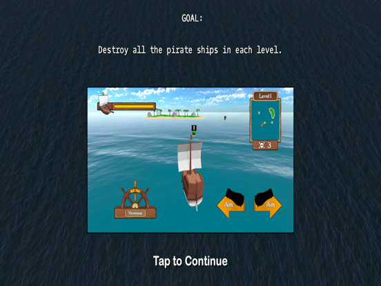 Pirate Sea Battle Challenge screenshot 2