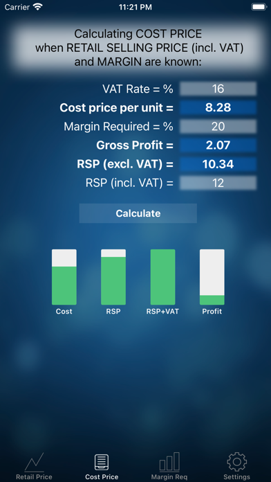 Screenshot #2 pour Margin/Selling/Cost Calculator