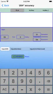 digital length pro calculator iphone screenshot 3